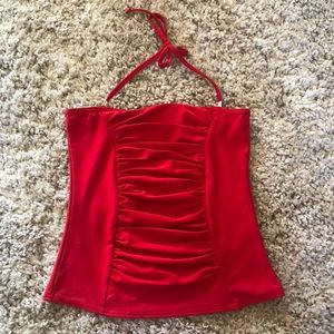 Women Red top